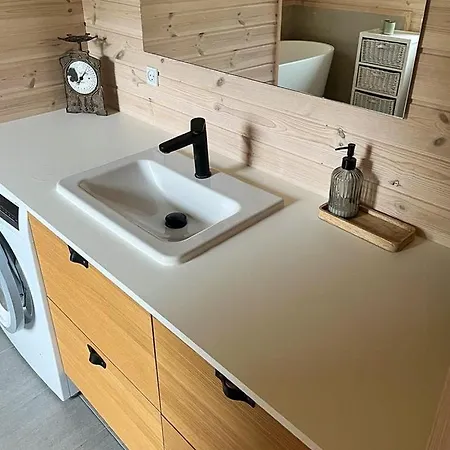 New House With Two Terraces Near